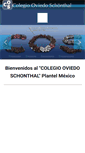Mobile Screenshot of oviedoschonthal.edu.mx